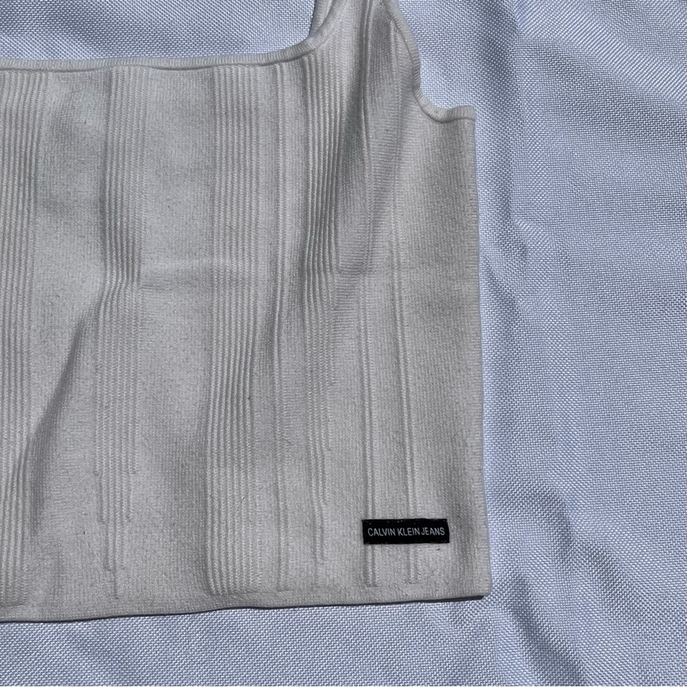Sweater Knit Calvin Klein Tank 🍒